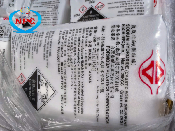 Caustic Soda Micropearls - NaOH - Xút hạt 